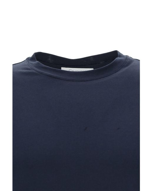 Cruciani Blue T-Shirt for men