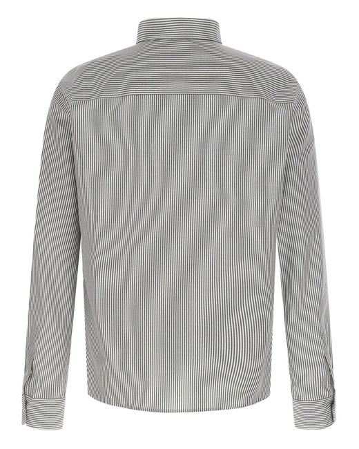 AMI Gray Ami De Coeur Shirt And Blouse for men