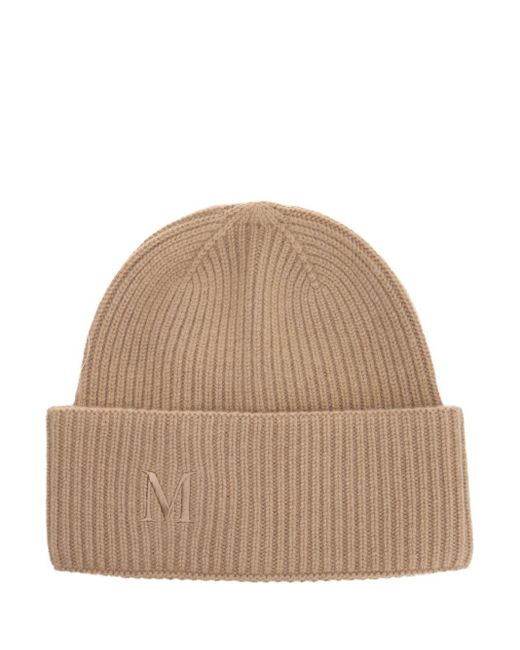 Cashmere Hat Cappelli-Donna di Max Mara in Natural