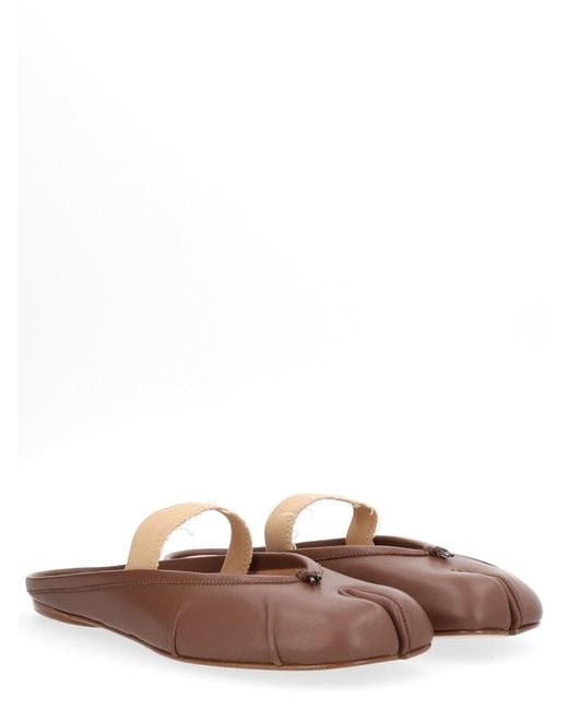 Maison Margiela Brown "Mule Tabi" Shoe
