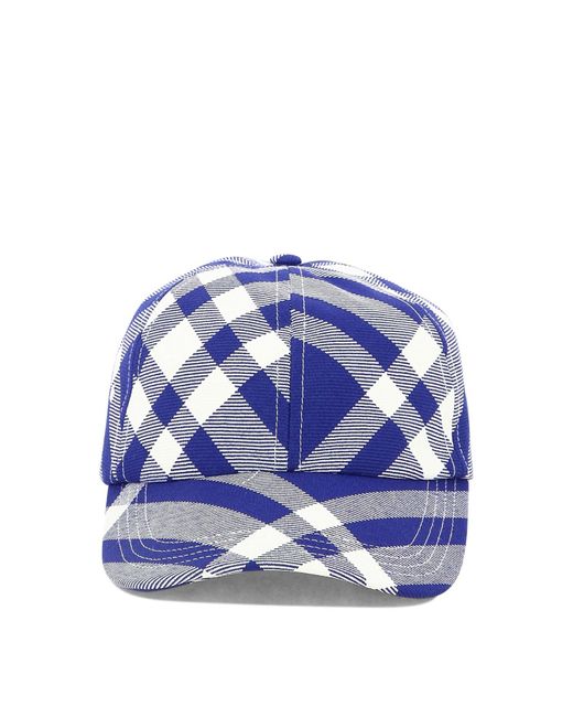 Burberry Blue Baseball Cap Accessories for men