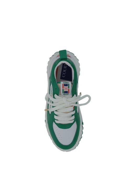 Casablancabrand Green Sneakers The Court for men