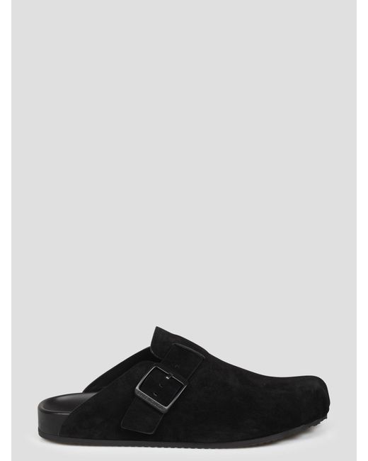 Balenciaga Black Sunday Flat Shoes for men