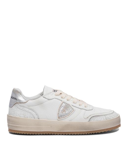 Philippe Model White Sneakers & Slip-On