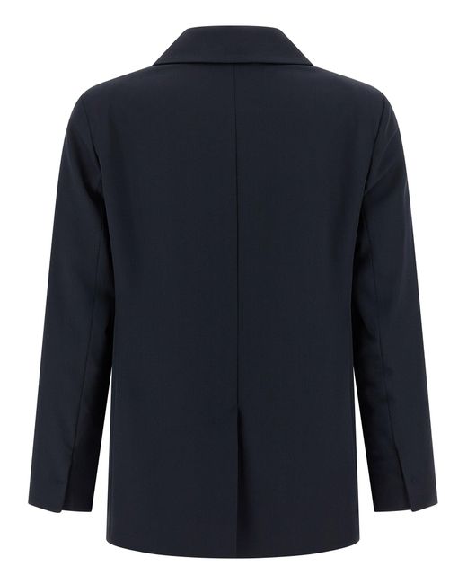 Max Mara Blue Ester Blazers