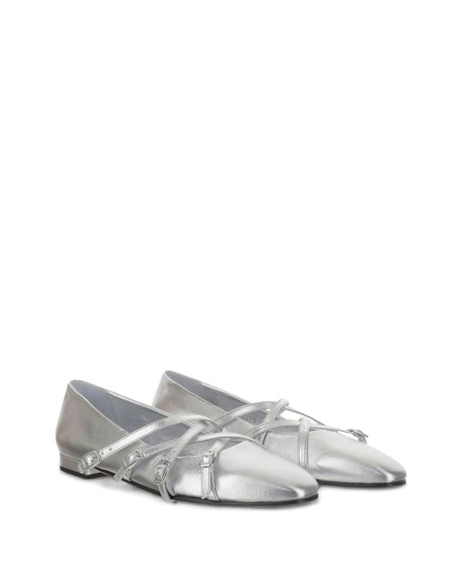 CAREL PARIS White Flat Shoes