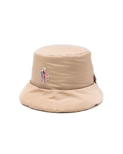 Cappelli Marrone-Donna di Moncler in Natural
