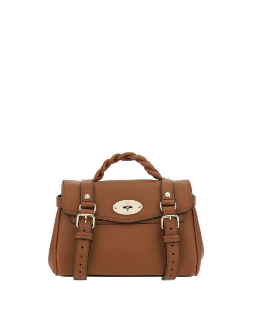 Mulberry Brown Mini Alexa Handbag