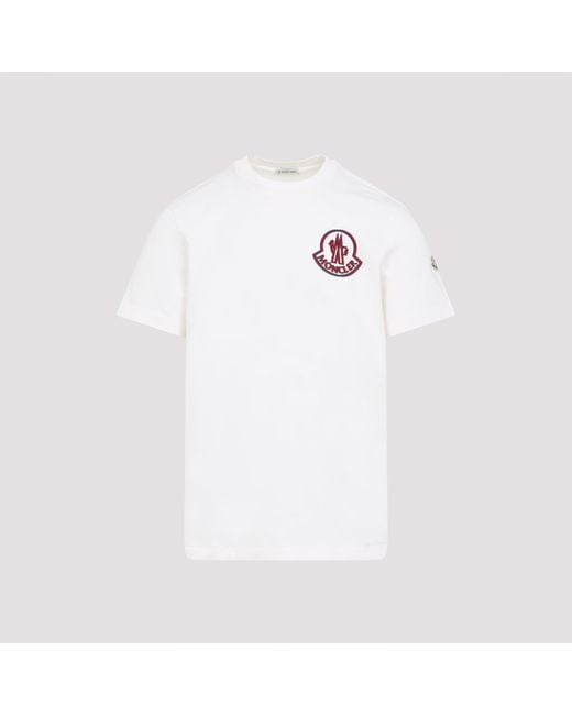 Moncler White Tshirt for men