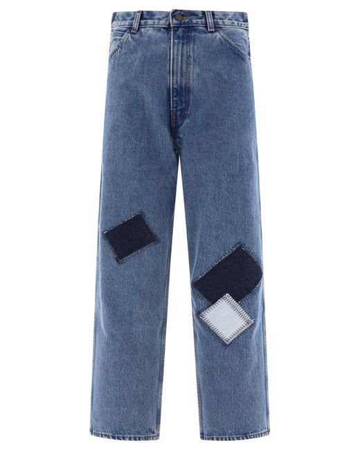 Levi's Blue "Carpenter Crop" Jeans for men