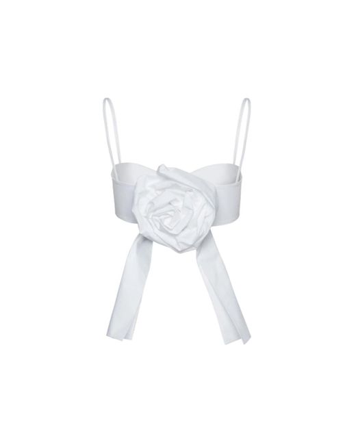 Magda Butrym White Ss24 Bra 01 S.36