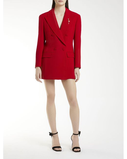 Emily Ratajkowski x Marella The It Blazer Jackets Red