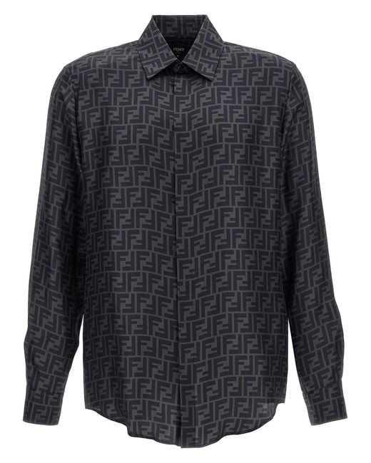Fendi logo blouse sale