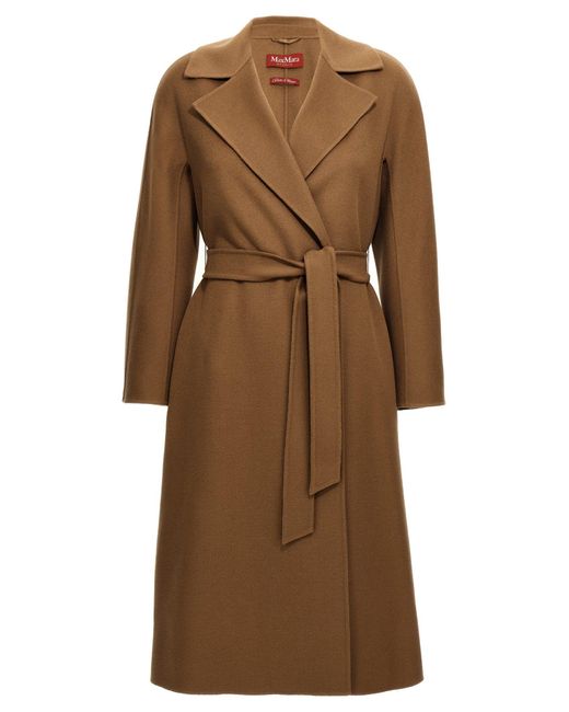 Cles Trench E Impermeabili Marrone-Donna di Max Mara in Brown