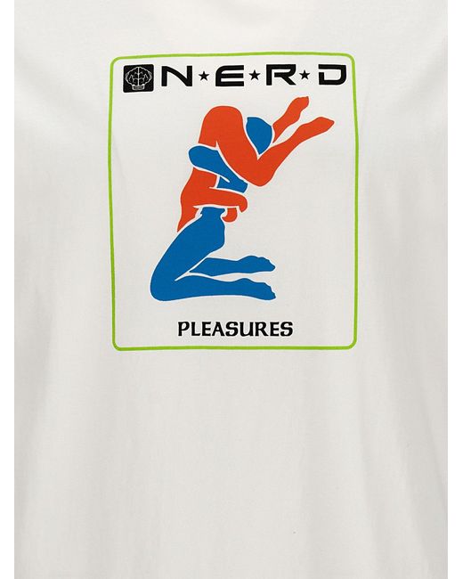 Pleasures White Provider T-shirt for men