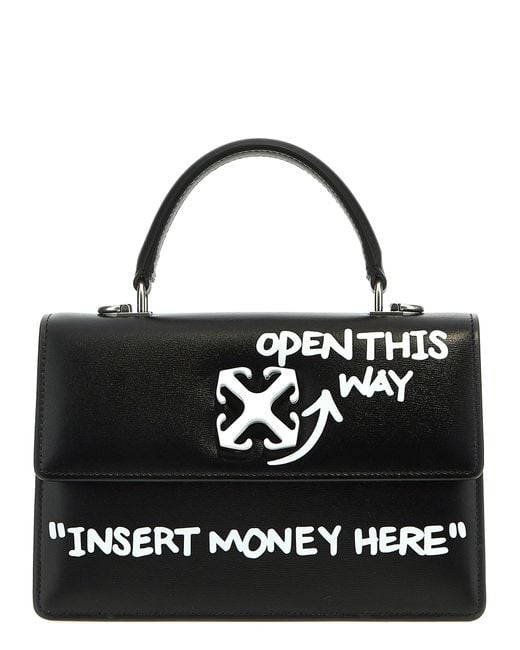 Off-White c/o Virgil Abloh Black Jitney 2.8 Hand Bags for men