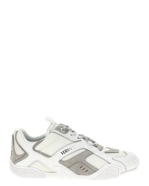 Versace White 'Galaxia' Sneakers