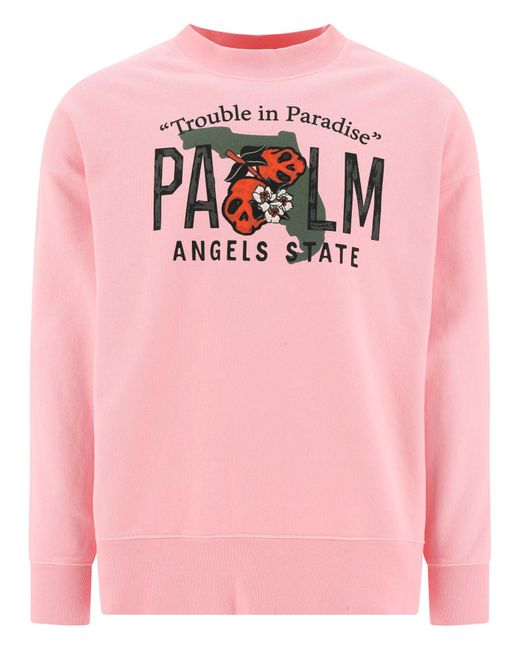Palm Angels Pink Maglia for men