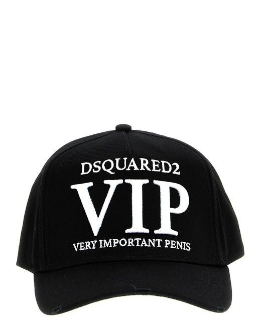 Vip Cappelli Bianco/Nero di DSquared² in Black da Uomo