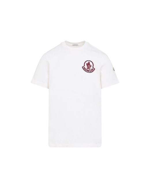 Moncler White Tshirt for men