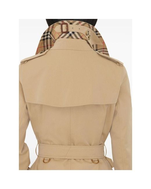 Burberry Natural Rainwears Neutral