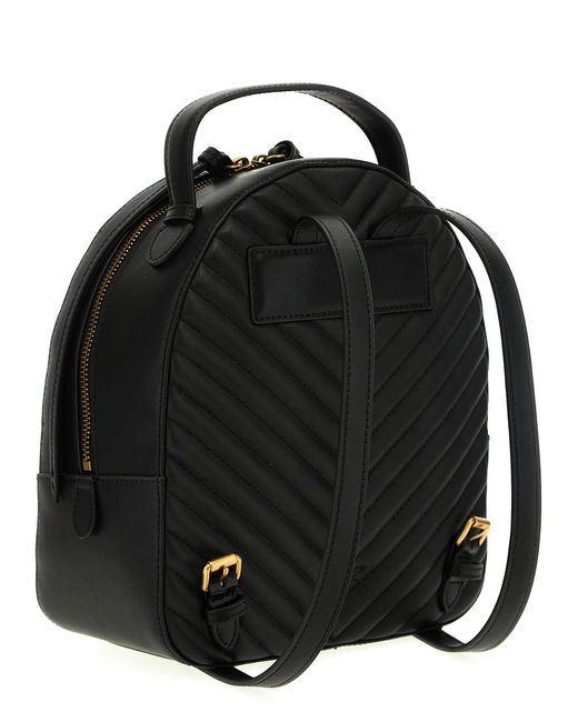 Pinko Love Click Classic Backpacks in Black Lyst