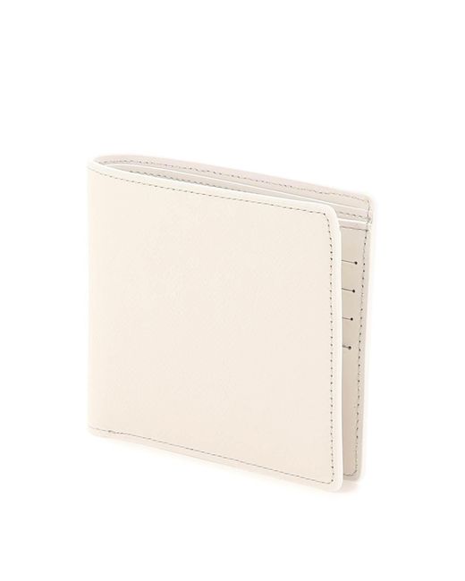 Maison Margiela Natural Grained Leather Bi-fold Wallet for men