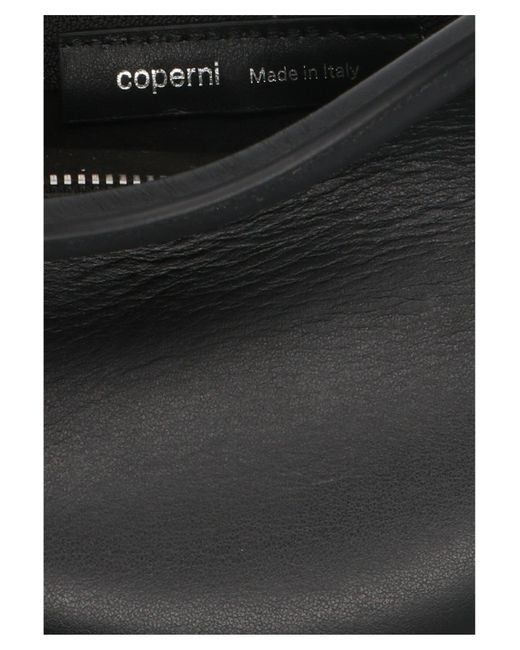 Coperni Black 'Ring Swipe Bag' Shoulder Bag