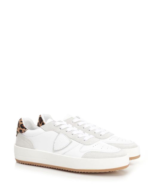 Philippe Model White Nice Sneakers