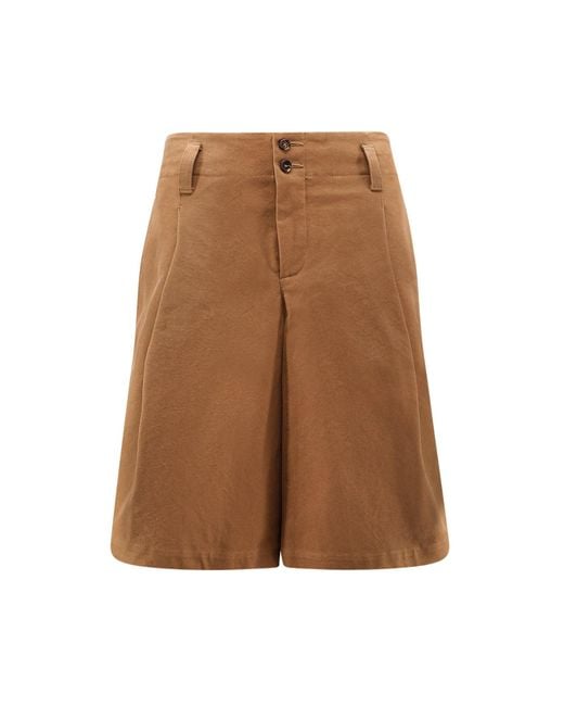 Chloé Brown Canvas Skirt/Trousers