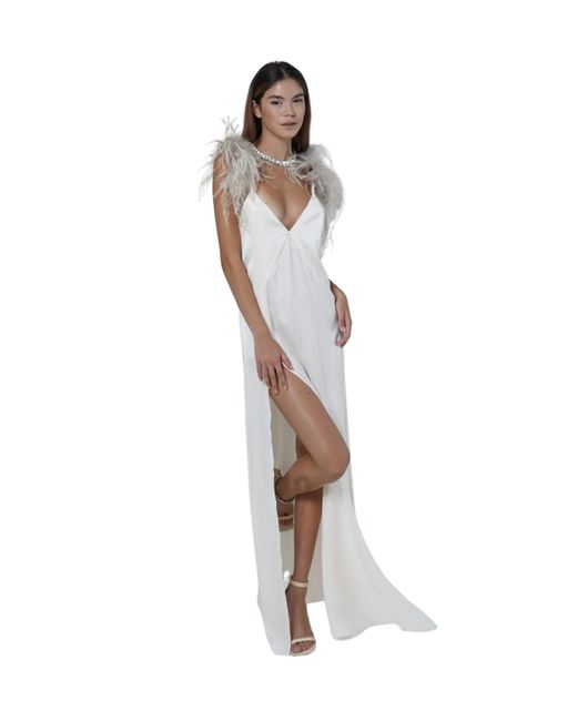 The Archivia White Dress Elis Ivory