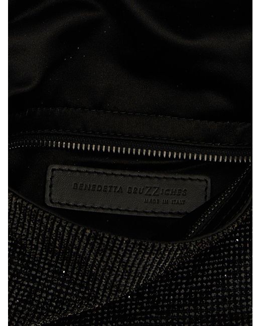 Benedetta Bruzziches Black Vitty Mignon Shoulder Bags