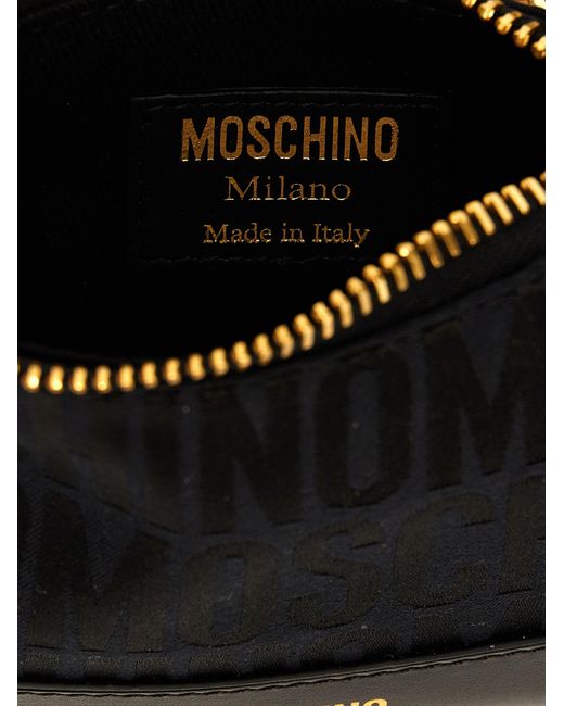 Borsa a mano 'Logo' di Moschino in Black
