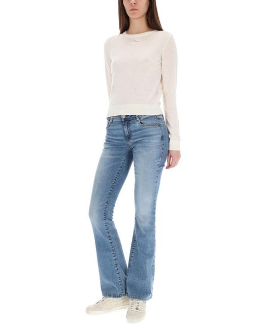 "1969 D-Ebbey" Jeans-Donna di DIESEL in Blue