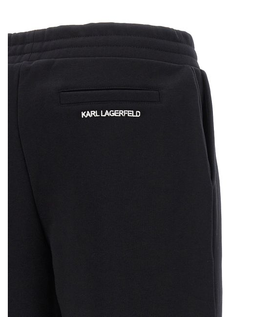 Karl Lagerfeld Blue Ikonik 2,0 Pants