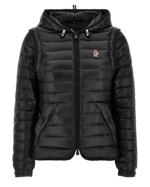 Moncler Black 'Kurara' 2-In-1 Down Jacket
