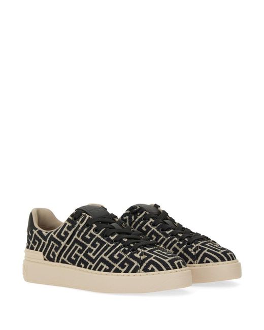 "B-Court" Sneaker-Donna di Balmain in Black