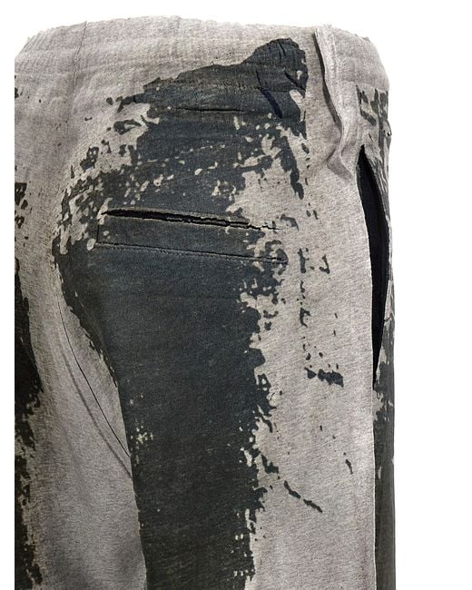D-Lab-Track Jeans Grigio di DIESEL in Gray