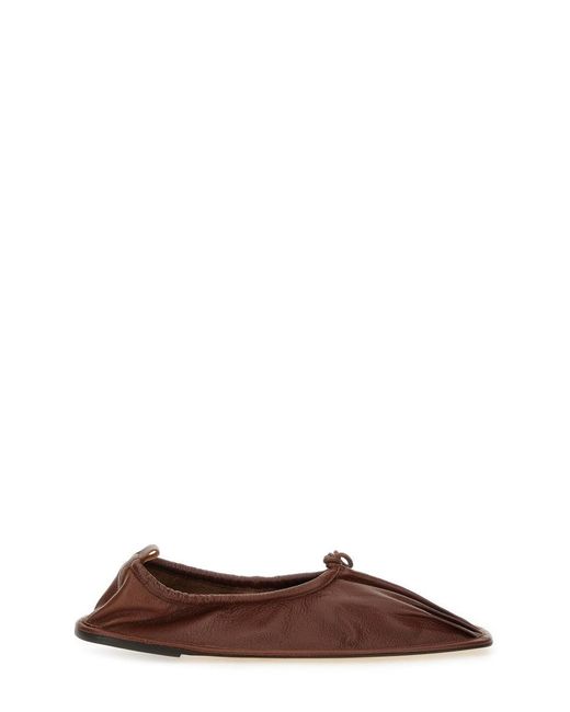 Hereu Brown Puntera" Supplement Dancer Flats
