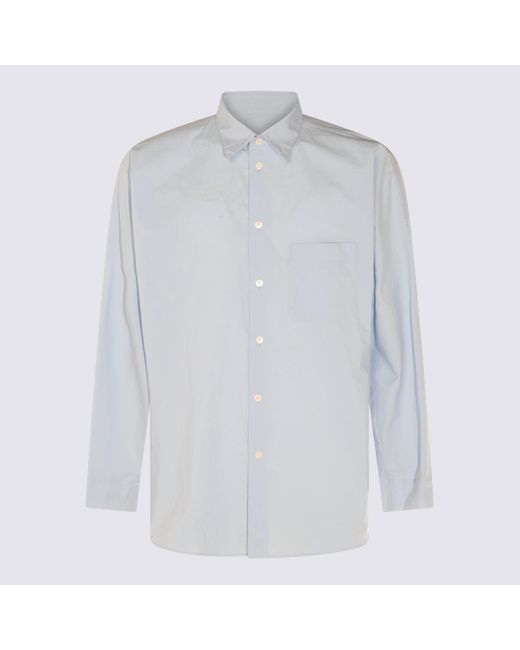 Homme Plissé Issey Miyake White Sky Shirt for men