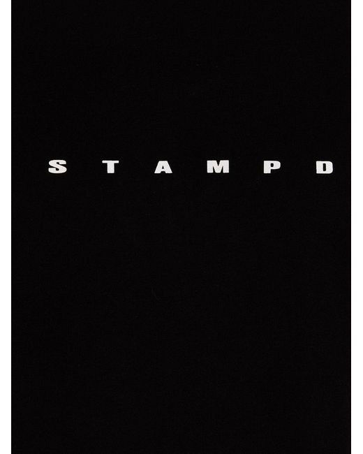 Stampd Black T-shirt 'strike Logo Perfect' for men