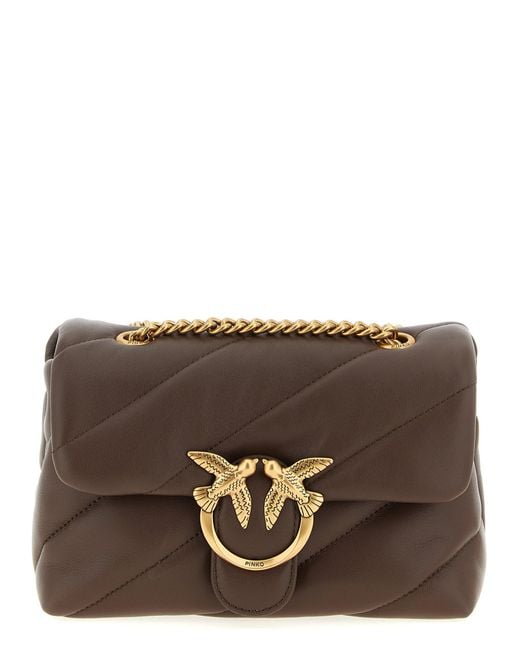 Love Mini Puff Borse A Tracolla Marrone-Donna di Pinko in Brown