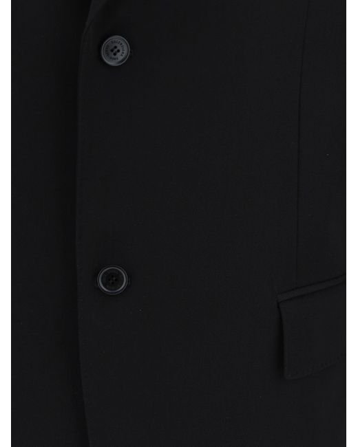 Giacca Blazer di Balenciaga in Black da Uomo