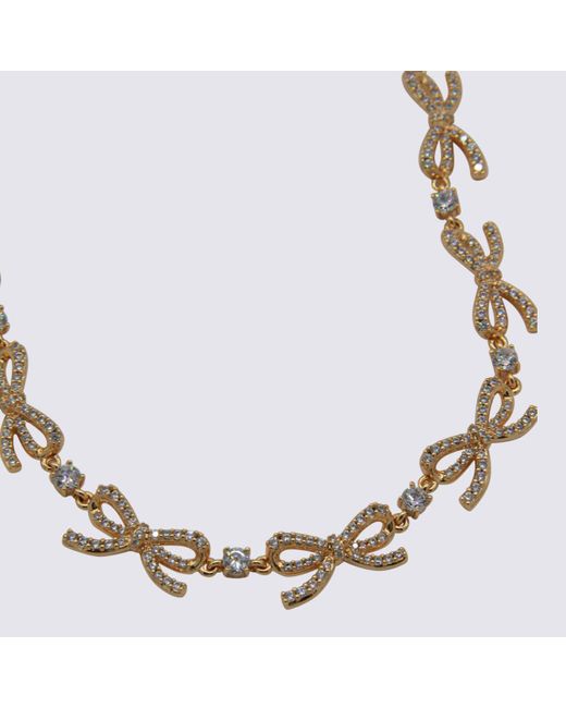 Bijoux Marrone-Donna di Self-Portrait in Metallic