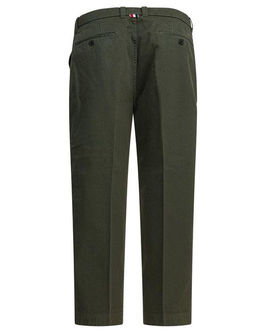 Thom Browne Green "Utility" Pants for men