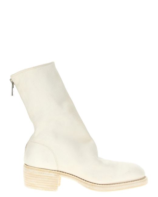 Guidi White 788zx Boots, Ankle Boots