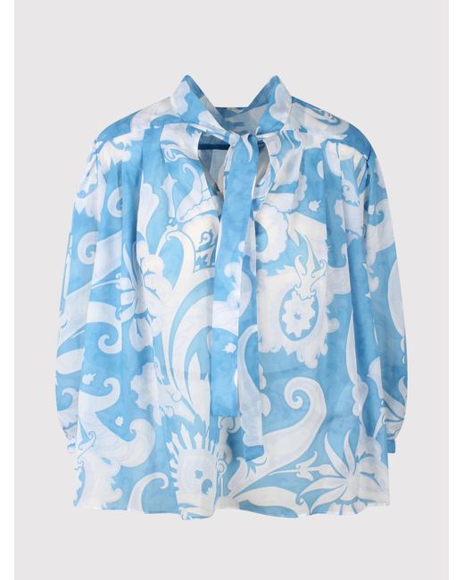 Top Blu-Donna di Etro in Blue