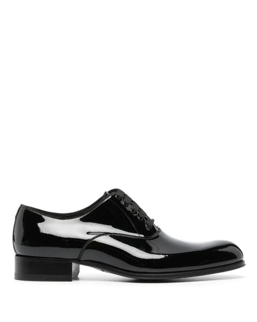 Tom Ford Black Leather Oxford for men