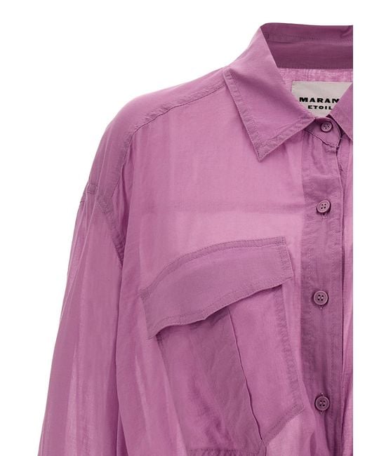 Isabel Marant Purple Nath Shirt, Blouse