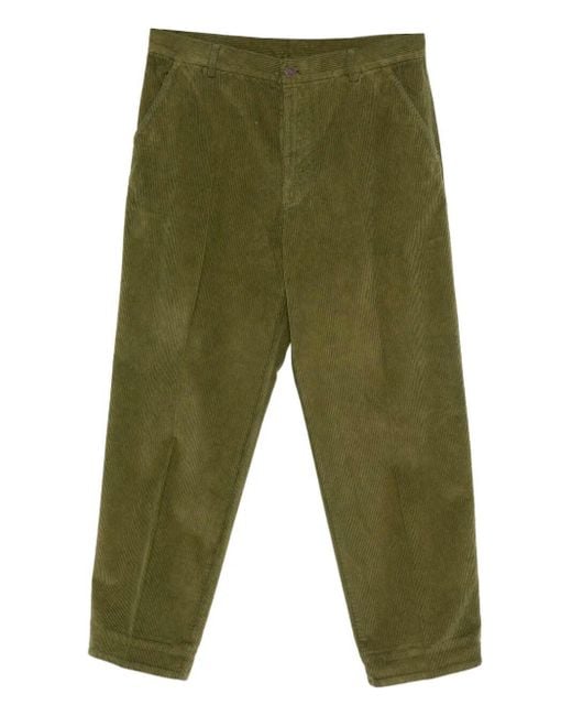 Cellar Door Green Fadi Trousers for men